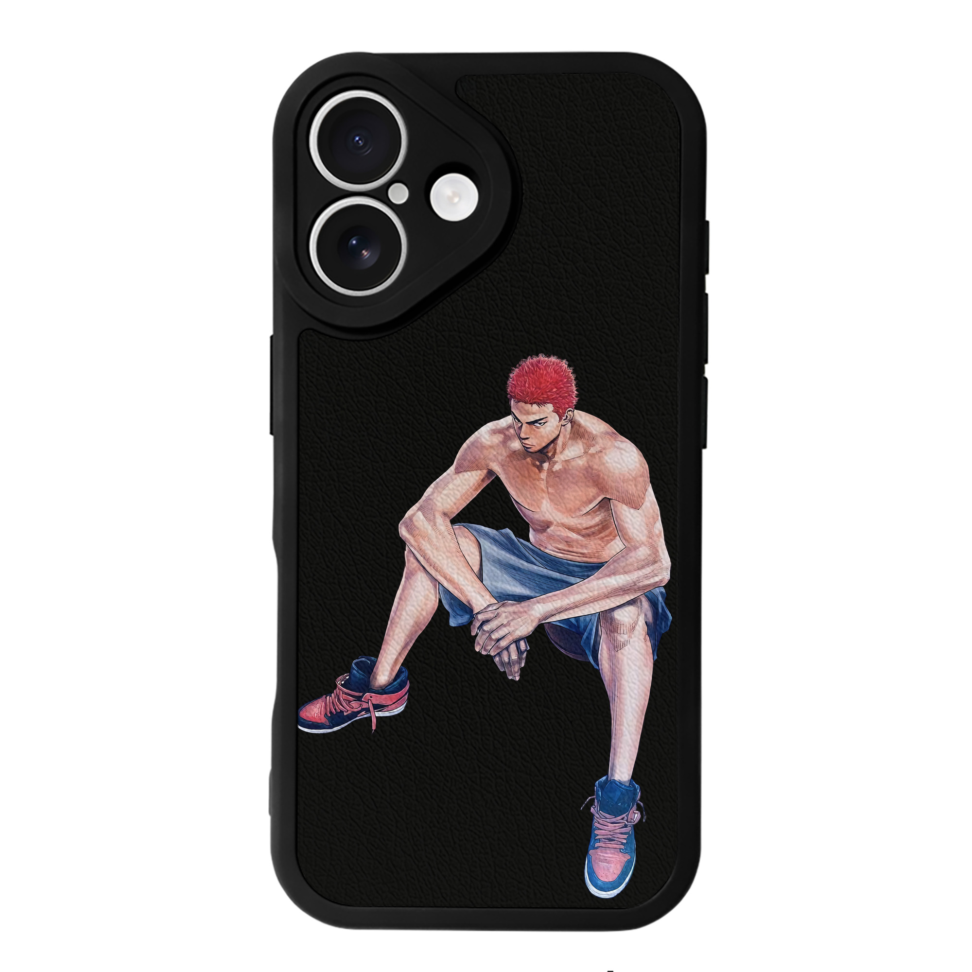 （画像用） SLAM DUNK／スラムダンク 【iPhone 16シリーズ対応】シリコンスマホケース（レザー調） 材質：シリコン